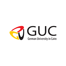 German University in Cairo logo